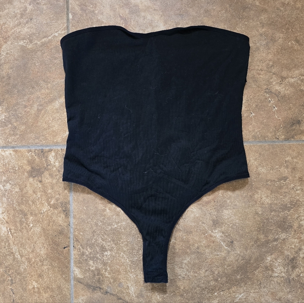 Black Tube Top K TOO Bodysuit